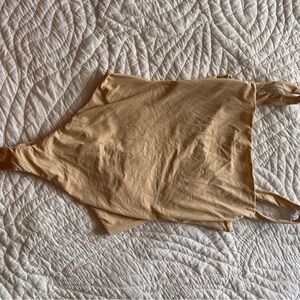 Tan Sleeveless Bodysuit
